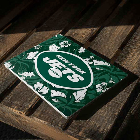 NFL New York Jets Tropical Print Surface Laptop 2 Skin